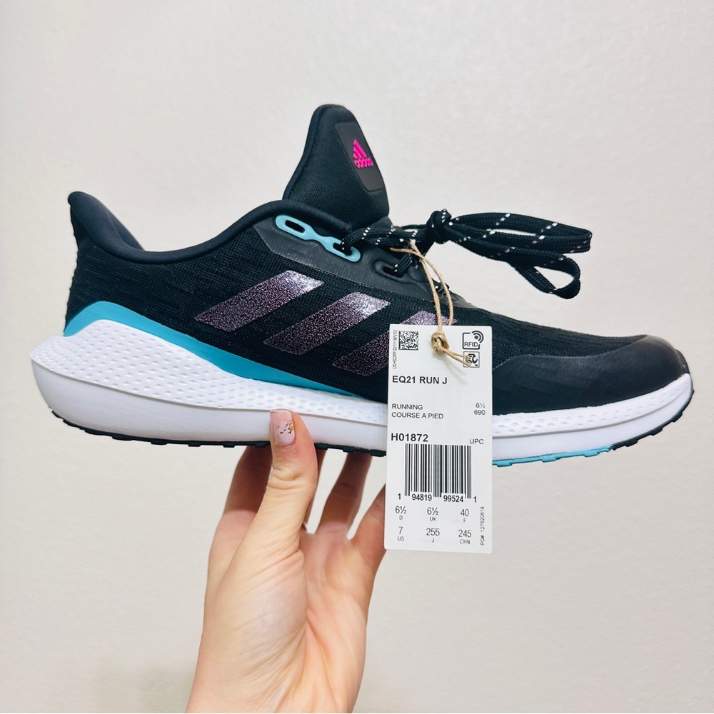 Adidas Kids' Grade School EQ21 Run Shoes Size 7